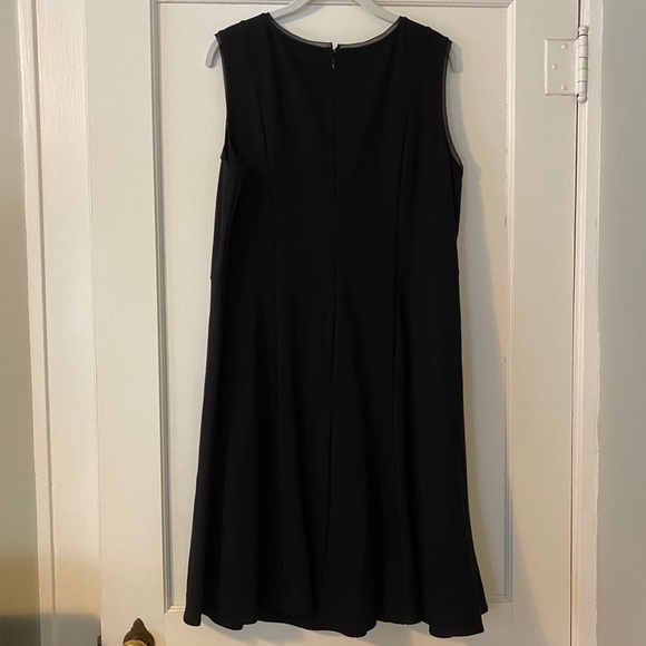 Talbots Black Dress Size 14W Petite - Picture 2 of 5